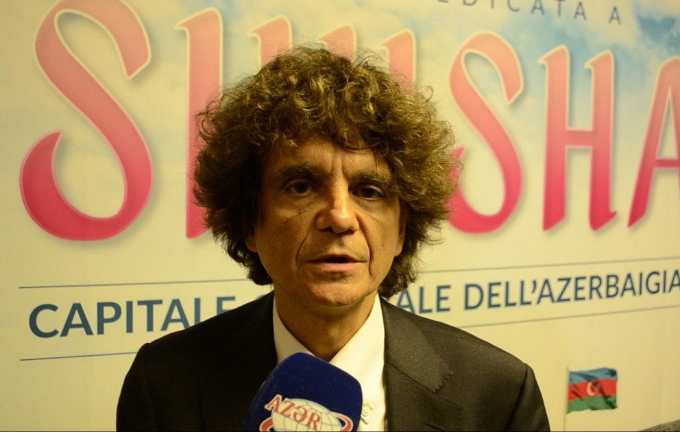 Sandro Teti: Bu kitab Şuşanı İtaliya ictimaiyyətinə daha yaxından tanıdacaq