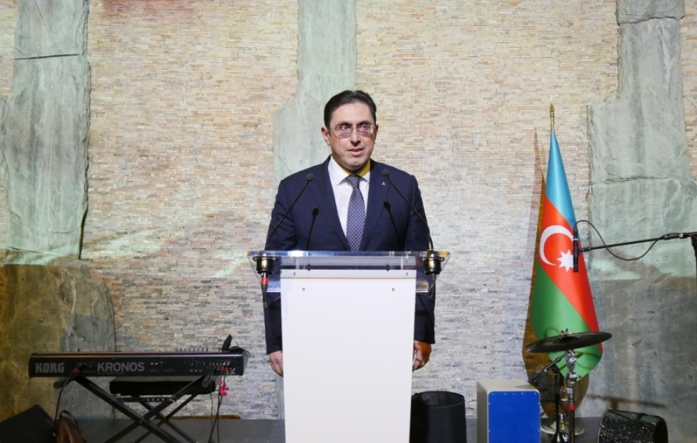 Cenevrədə Zəfər Günü və Bayraq Günü münasibətilə rəsmi tədbir keçirilib