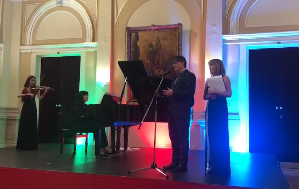 Praqada Zəfər Gününə həsr edilmiş konsert olub