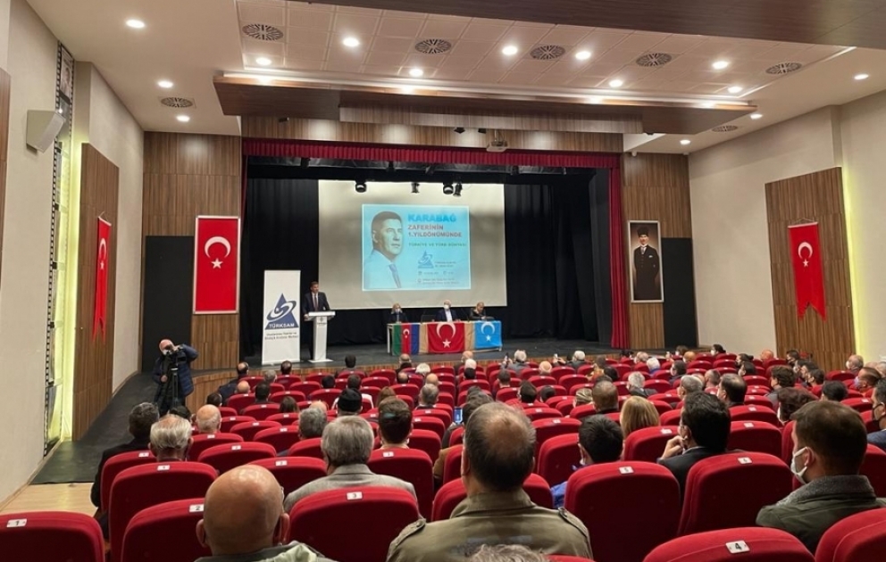 Ankarada Qarabağ Zəfərinin ildönümünə həsr edilmiş konfrans təşkil olunub