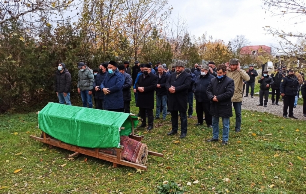 Əməkdar artist Məcnun Hacıbəyov Qubada dəfn olunub