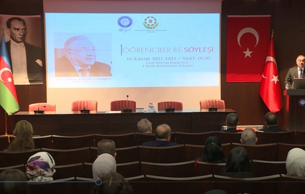 Türkiyənin Qazi Universitetində “Atropatena-Adorbaygan adlı dövlətin doğuşu” kitabı təqdim olunub