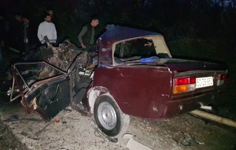 Göyçayda zəncirvari yol-nəqliyyat hadisəsi baş verib