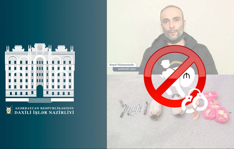 Yasamal rayonunda avtomobillərin katalizatorlarını oğurlayan şəxs saxlanılıb