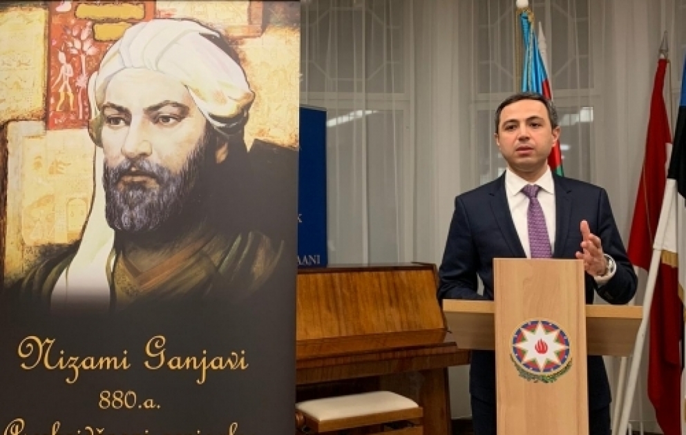 Estoniyada Nizami Gəncəvinin 880 illik yubileyinə həsr olunan tədbir təşkil olunub