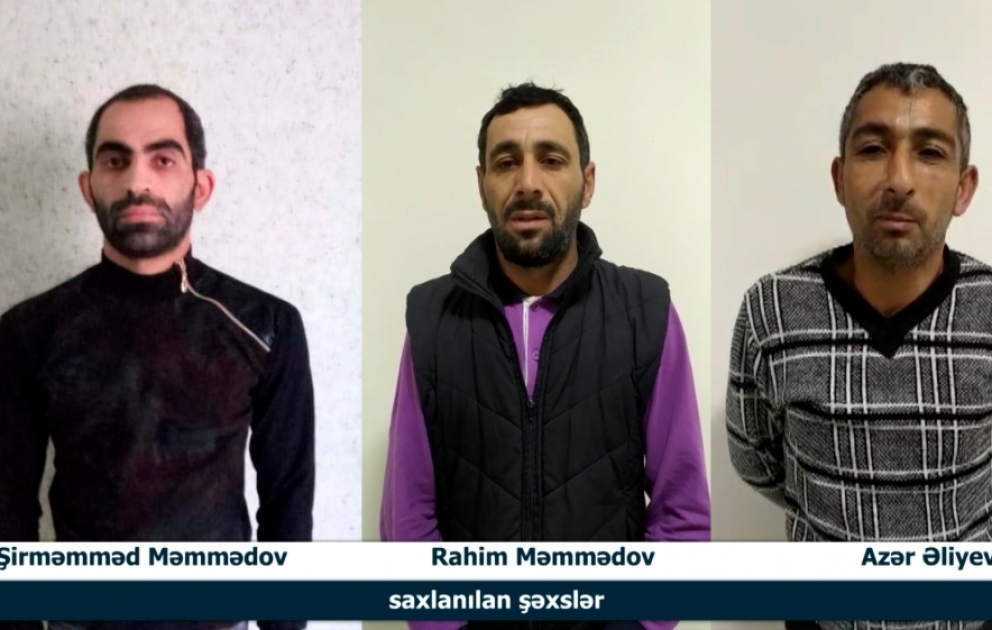 Hövsan qəsəbəsində qəbiristanlıqdan və evlərdən oğurluqlar edən üç nəfər saxlanılıb