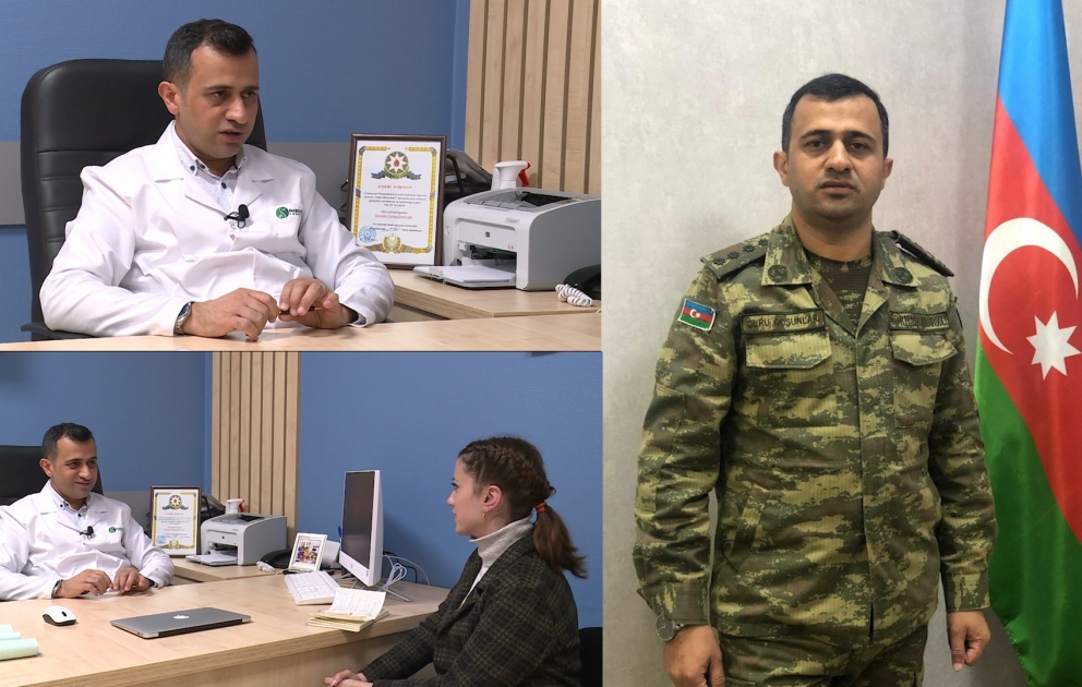 Tibb xidməti kapitanı: Müharibə tibb işçiləri üçün bir sınaq oldu və həkimlərimiz bundan üzü ağ çıxdı