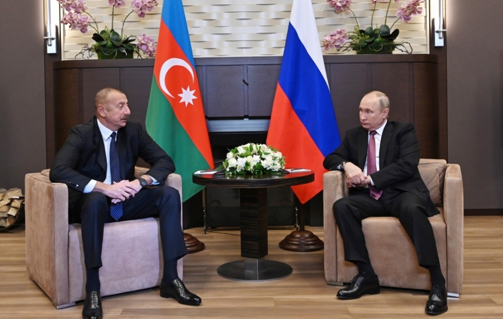 Sotchi : une rencontre bilatérale a débuté entre les présidents azerbaïdjanais et russe