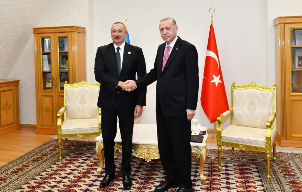 Prezident İlham Əliyevin Türkiyə Prezidenti Rəcəb Tayyib Ərdoğan ilə görüşü olub