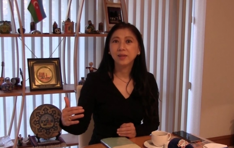Kyoko Yamamoto: “YAŞAT” fonduna göndərdiyim yardımla Azərbaycanın haqq işinə dəstəyimi verməyə çalışdım