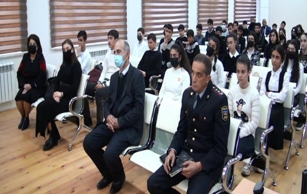 Kürdəmirdə “Narkomaniya ümumbəşəri bəladır” mövzusunda tədbir keçirilib