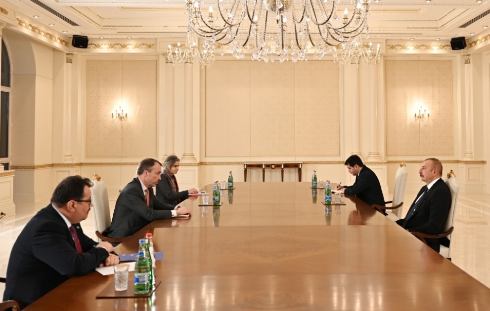 President Ilham Aliyev received EU Special Representative for South Caucasus