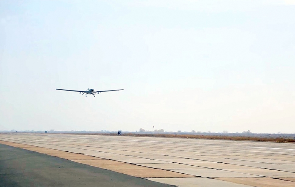 UAV units carried out training flights