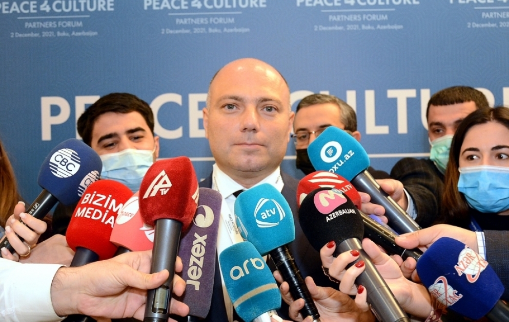 Mədəniyyət naminə sülh təşəbbüsü ilə bağlı 5 illik fəaliyyət planı hazırlanacaq