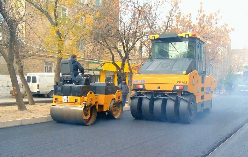 Nərimanov rayonu Ağa Nemətulla küçəsi əsaslı şəkildə təmir edilir