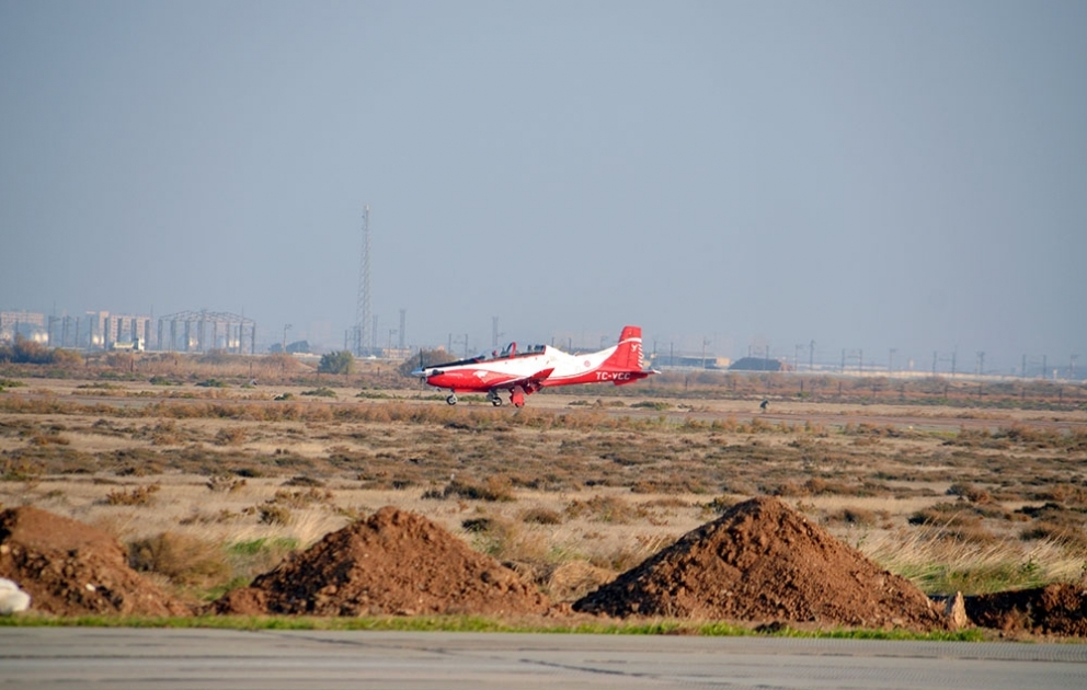 Bakıda Azərbaycan və Türkiyə hərbi pilotlarının birgə təlim uçuşları icra olunub