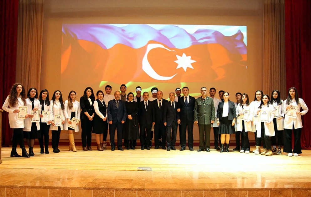 Əlahiddə Ümumqoşun Ordunun Təlim-Tədris Mərkəzində “Sağlam gənclik-sağlam gələcək” layihəsi çərçivəsində tədbir keçirilib