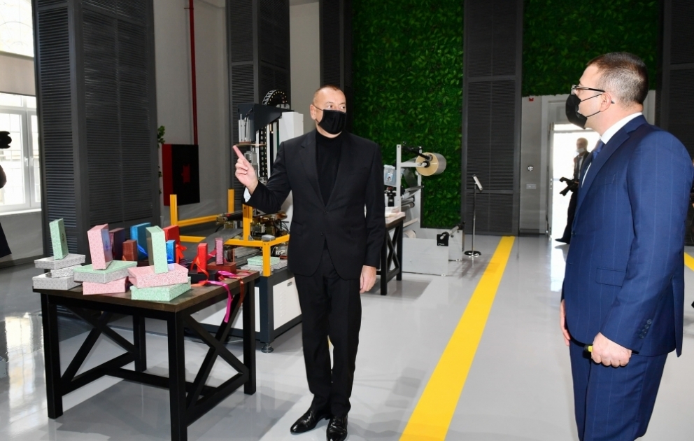 Guba ABAD Factory enterprise for production of packaging inaugurated