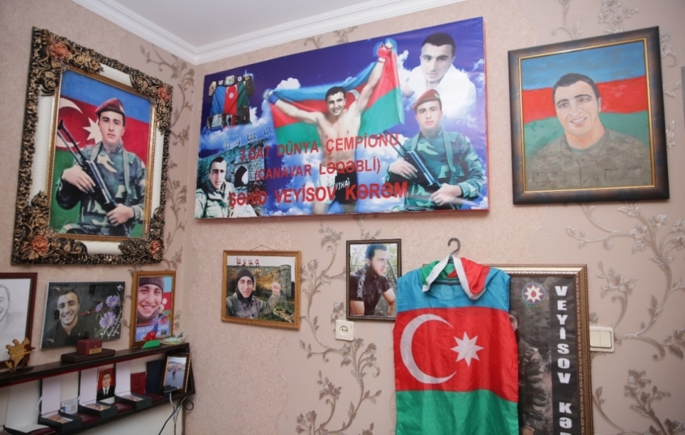 Xaçmazda Vətən müharibəsi şəhidlərinin ailələri ziyarət olunub