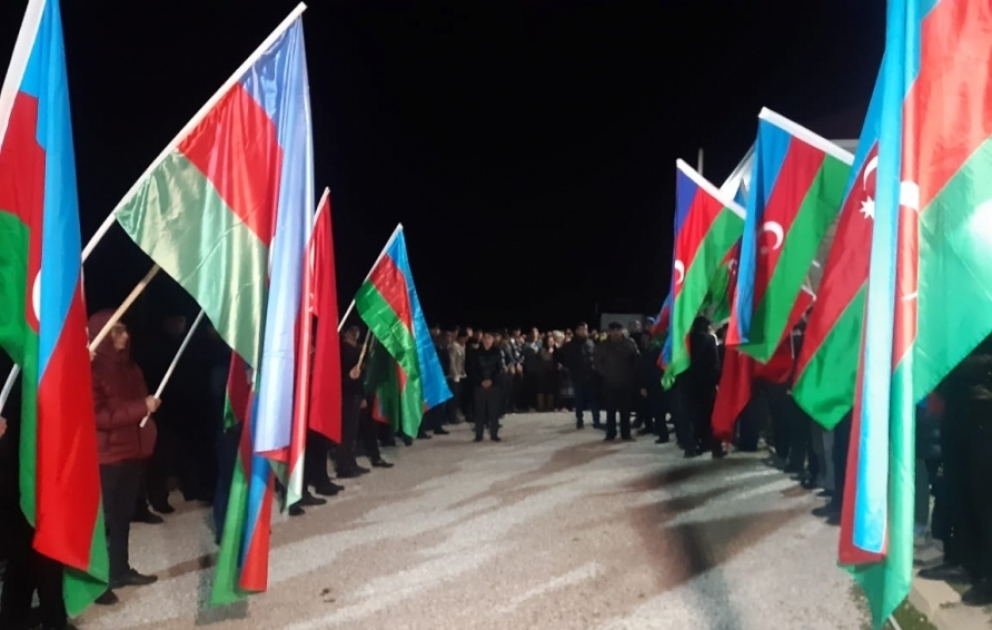Azərbaycan Ordusunun şəhid olan hərbi qulluqçusu dəfn edilib