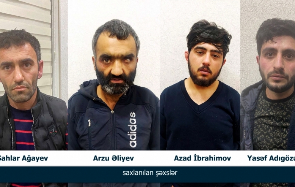 Xəzər rayonunda on avtomobilin akkumulyatorlarını oğurlayan şəxslər saxlanılıblar