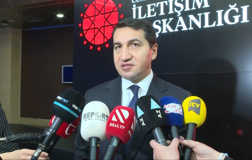 Hikmət Hacıyev: Vətən müharibəsi dövründə Azərbaycanın qələbə qazanmasında Strateji Kommunikasiyanın əhəmiyyəti var