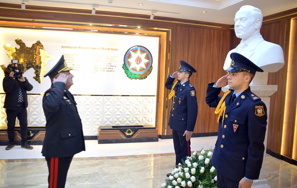 Ulu Öndərin ildönümü ilə əlaqədar Hərbi Liseyə media-tur təşkil edilib