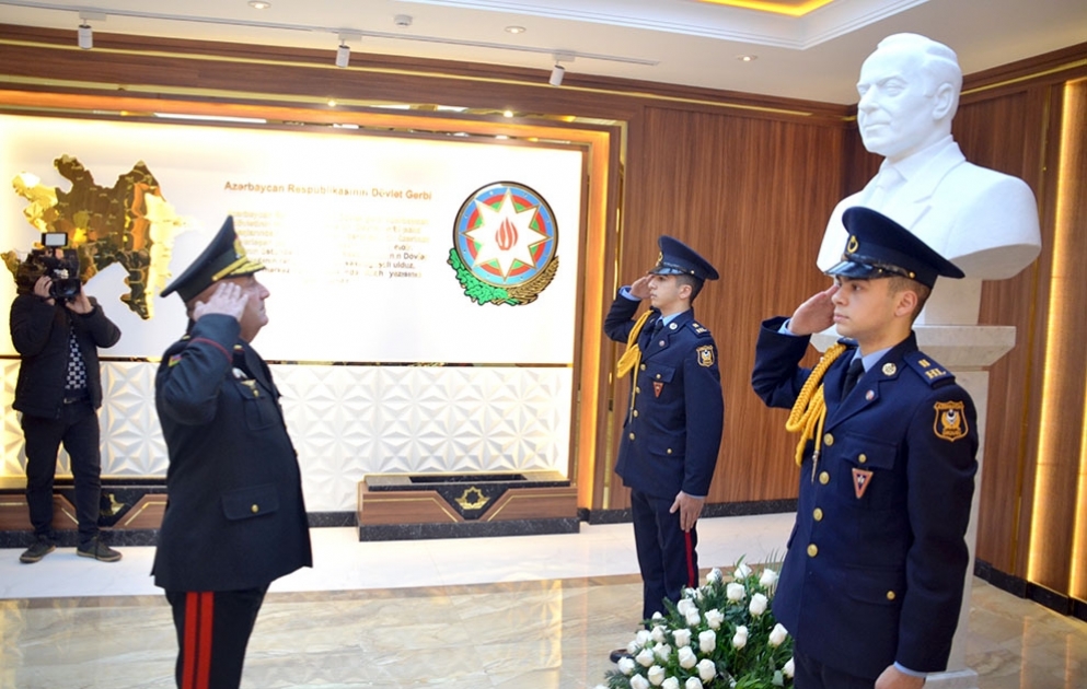 A media tour on the occasion of the Great Leader's anniversary was organized to the Military Lyceum