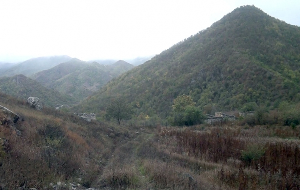 Video footage of the Nabilar village of the Kalbajar region