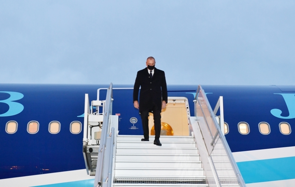 Le président Ilham Aliyev est venu en Belgique pour participer au 6e sommet du Partenariat oriental