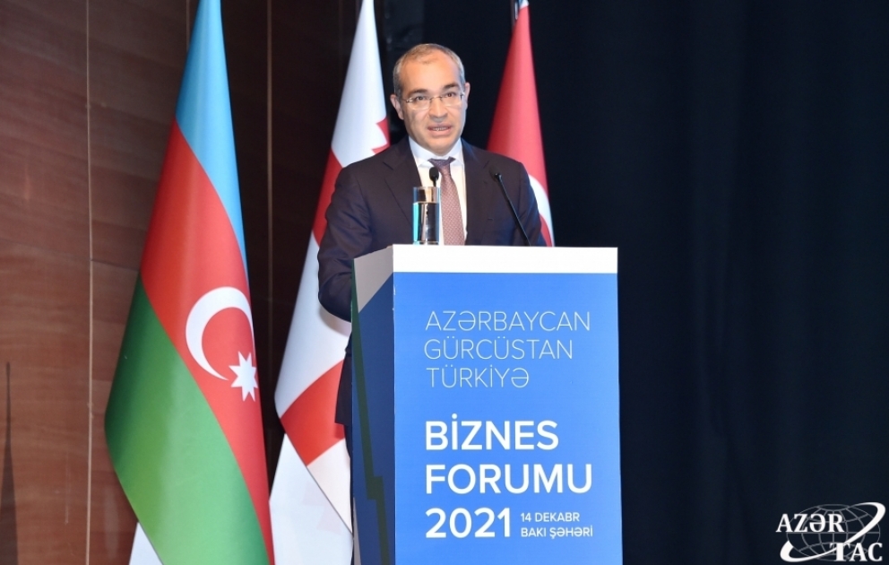 Bakıda Azərbaycan-Gürcüstan-Türkiyə biznes forumu keçirilir