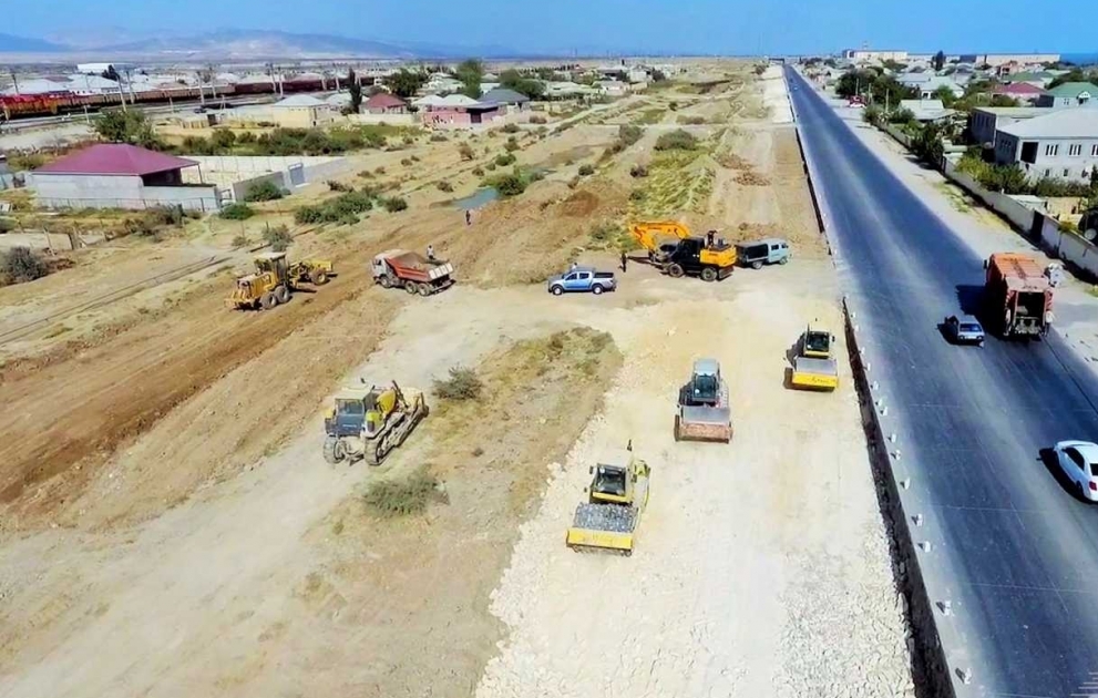 Tağıyev - Sumqayıt avtomobil yolu 4 zolağa genişləndirilir