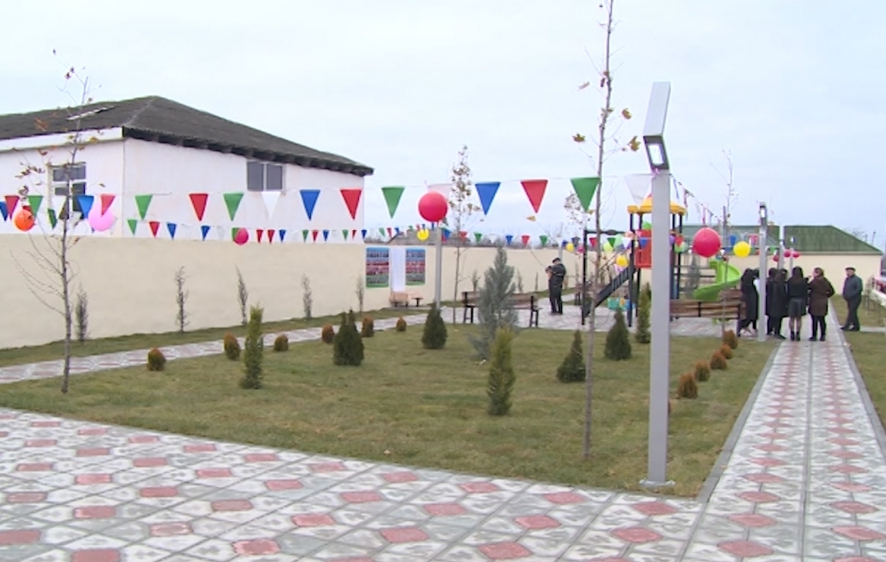 Qubada şəhid Ömər Mustafayevin adını daşıyan park istifadəyə verilib