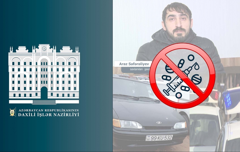 Suraxanıda narkotik vasitələrin təsiri altında taksi fəaliyyəti ilə məşğul olan sürücü saxlanılıb
