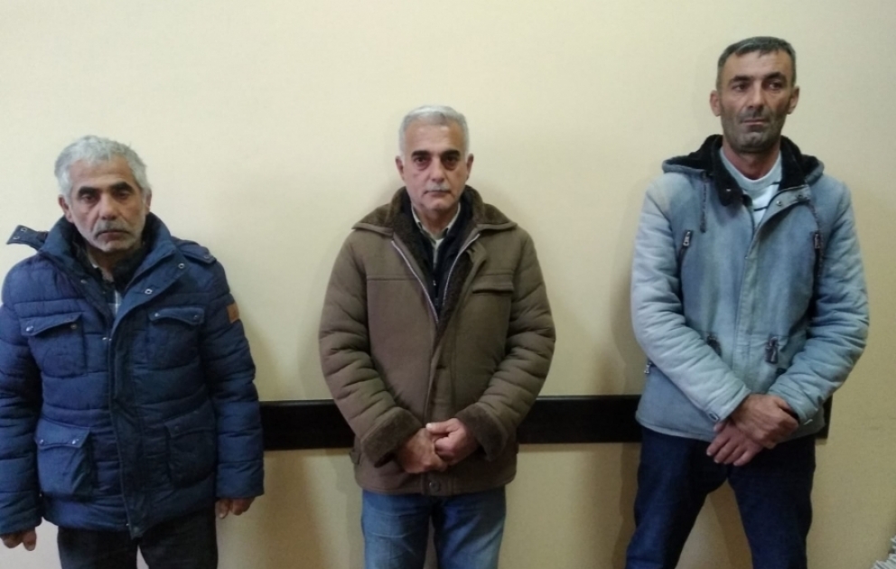 Hacıqabulda qanunsuz ov edən üç nəfər saxlanılıb