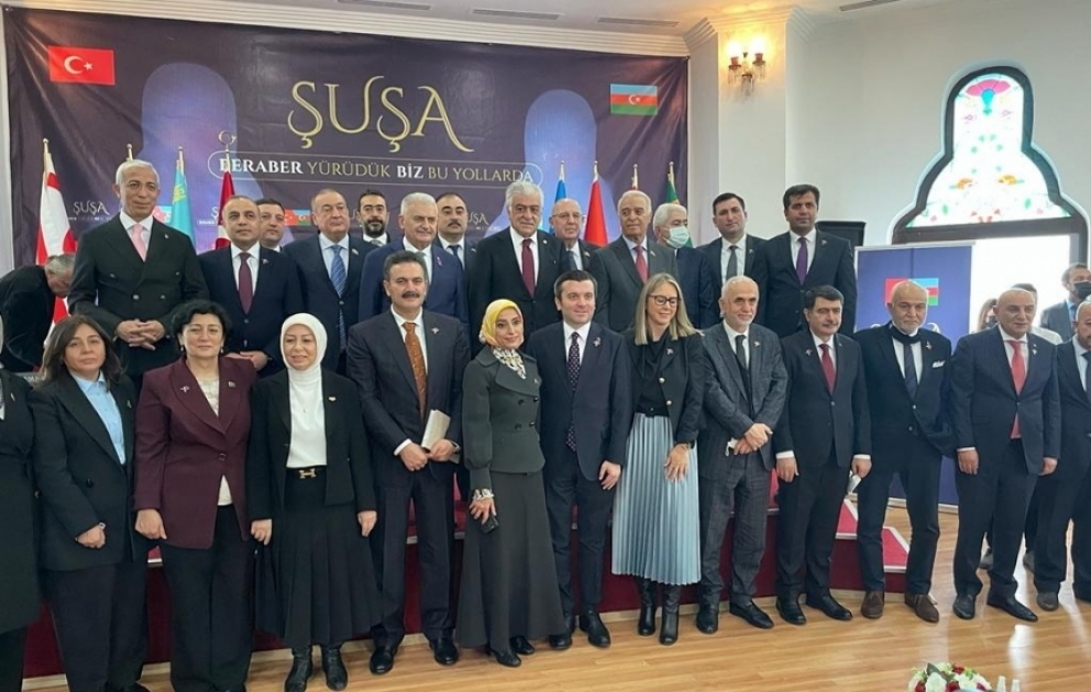 Ankarada Azərbaycan-Türkiyə qardaşlığına həsr edilmiş kitabın təqdimatı olub
