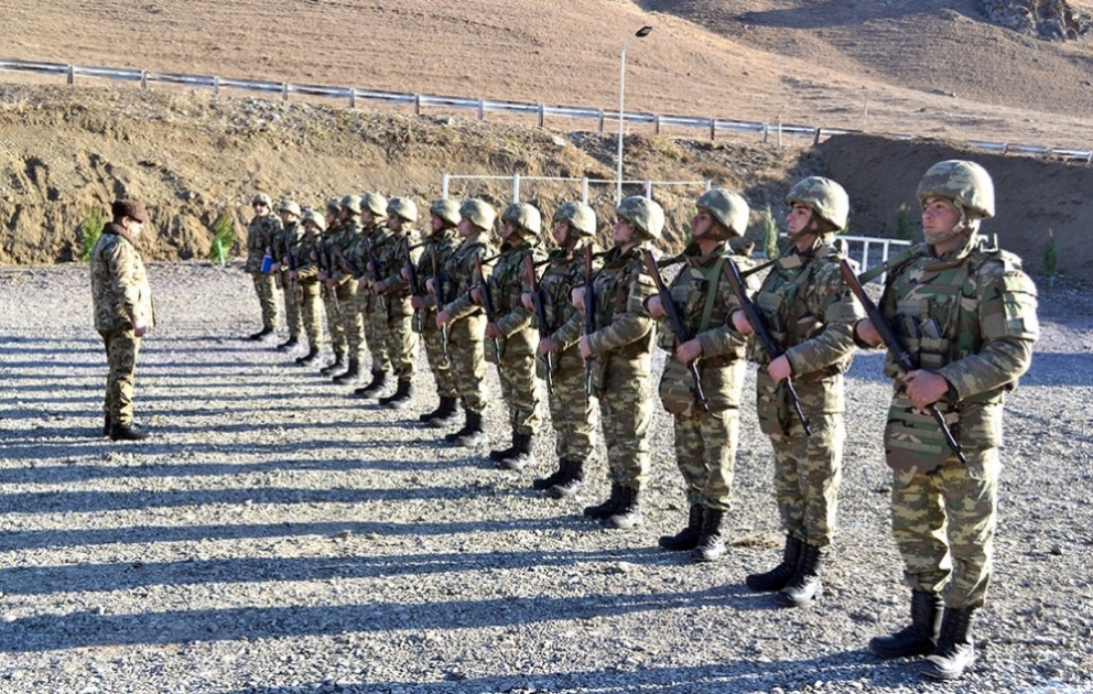Military facilities were commissioned in the Kalbajar and Lachin regions