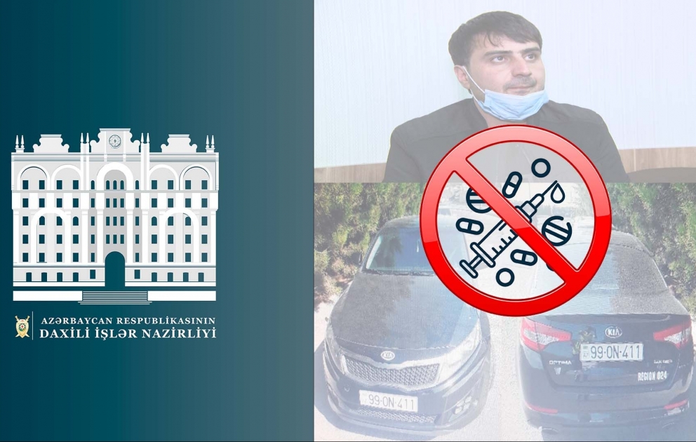 Suraxanı rayonunda “rent a car”  götürdüyü avtomobili heroinin təsiri altında idarə edən sürücü saxlanılıb