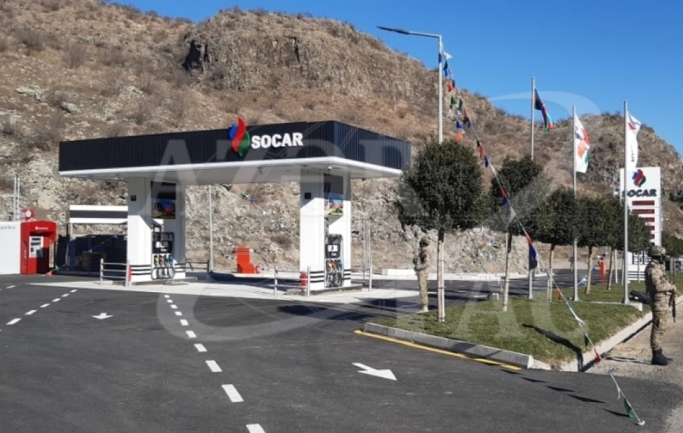 Gorus-Qafan yolunda SOCAR-ın yanacaqdoldurma məntəqəsi açılıb