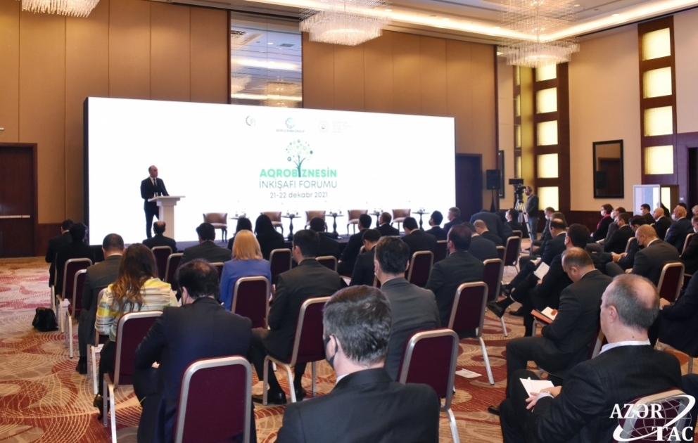 Bakıda Aqrobiznesin İnkişafı Forumu keçirilir