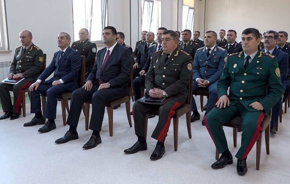 Naxçıvan Qarnizonu Mərkəzi Hərbi-Həkim Komissiyası yaradılıb