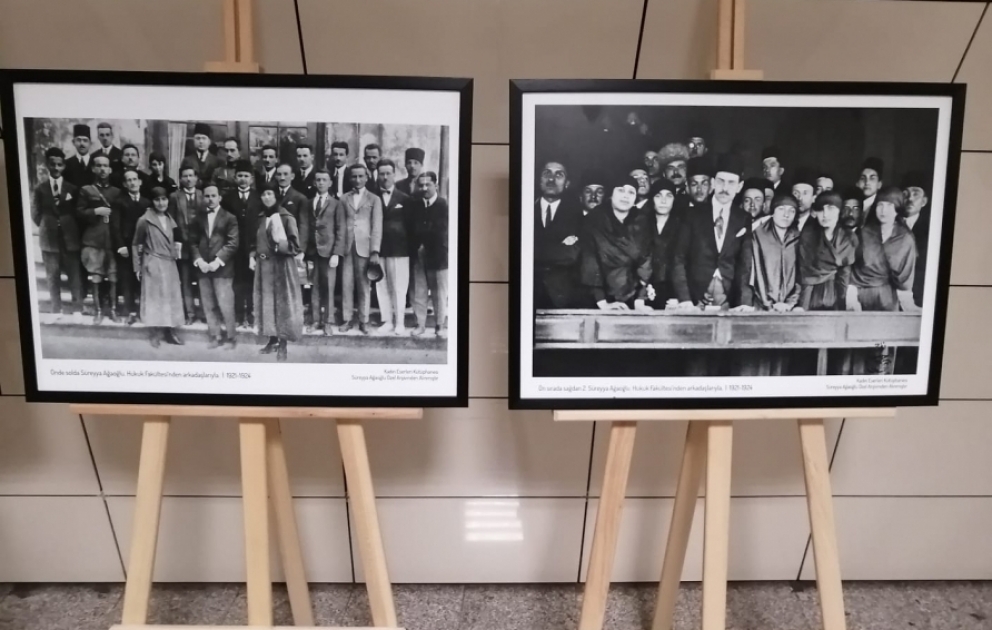 İstanbulda Türkiyənin ilk qadın vəkili - azərbaycanlı Sürəyya Ağaoğlunun xatirəsinə həsr olunan sərgi açılıb