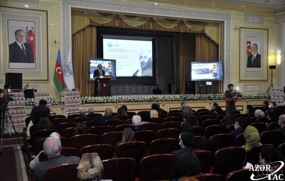 BDU-da “Böyük Azərbaycan şairi Nizami Gəncəvi və Şərq-Qərb ədəbi-mədəni irsi” mövzusunda beynəlxalq elmi konfrans başlayıb