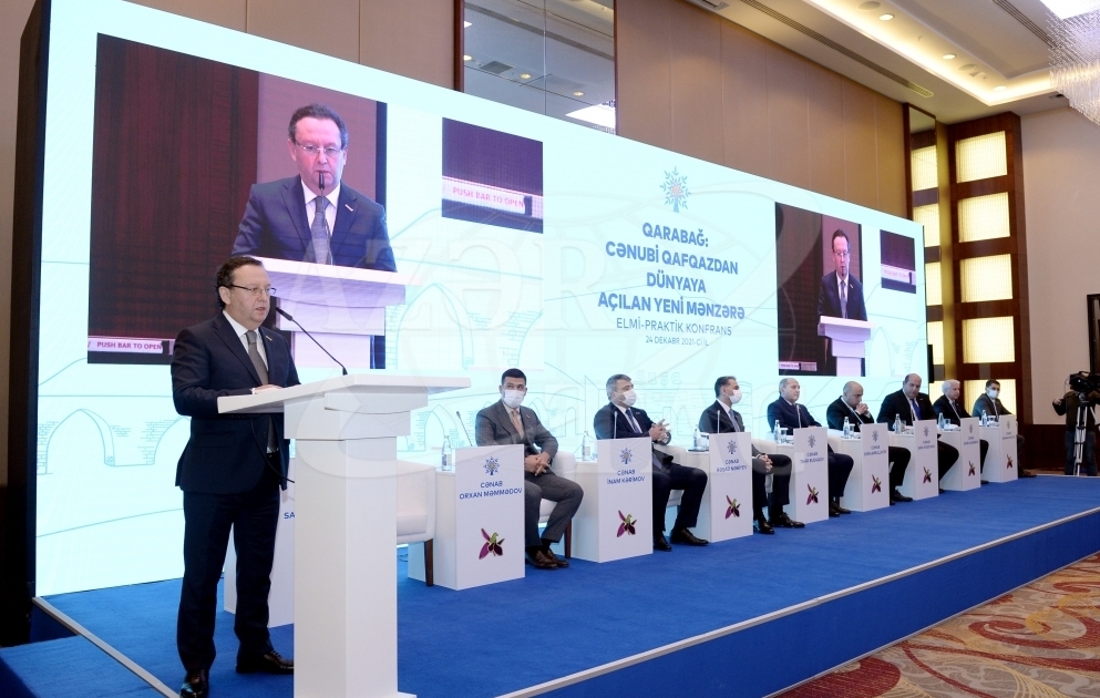 YAP-ın təşkilatçılığı ilə "Qarabağ: Cənubi Qafqazdan dünyaya açılan yeni mənzərə" adlı konfrans keçirilib