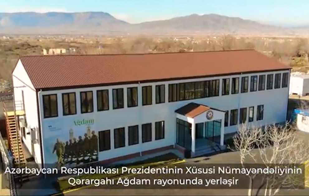 Qarabağ iqtisadi rayonu üzrə xüsusi nümayəndəliyin qərargahı istifadəyə verilib