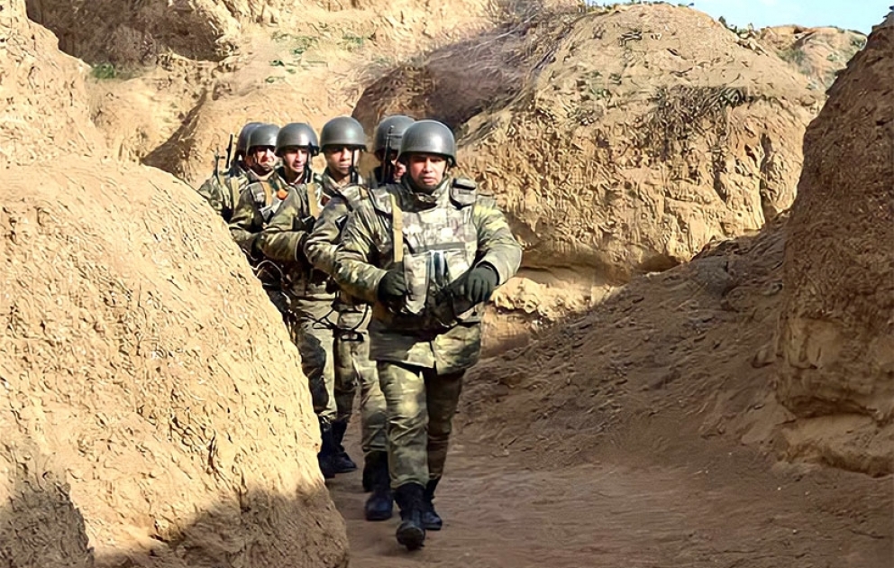 Azad edilmiş ərazilərdə döyüş növbətçiliyi yüksək səviyyədə aparılır