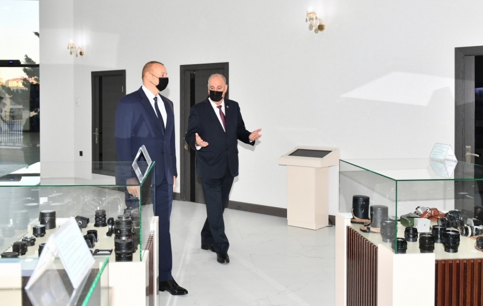 Prezident İlham Əliyev AZƏRTAC-ın yeni binası ilə tanış olub