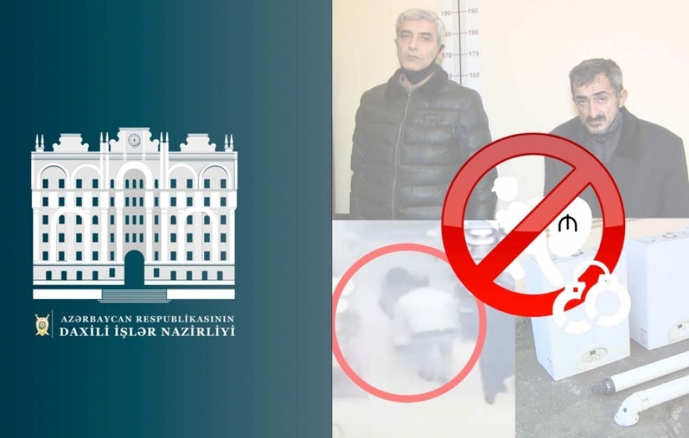 Binəqədi Sukanal idarəsindən iki ədəd kombi oğurlayan şəxslər saxlanılıb