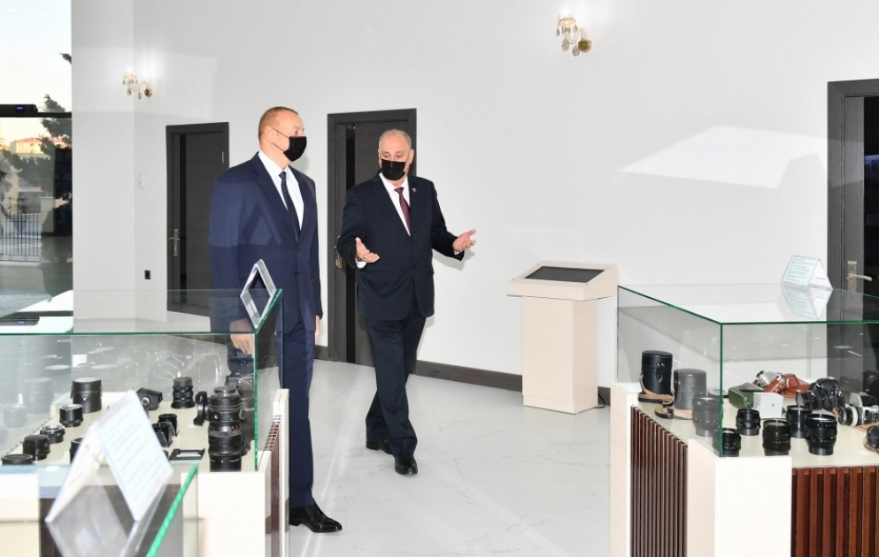 President Ilham Aliyev viewed new building of AZERTAC