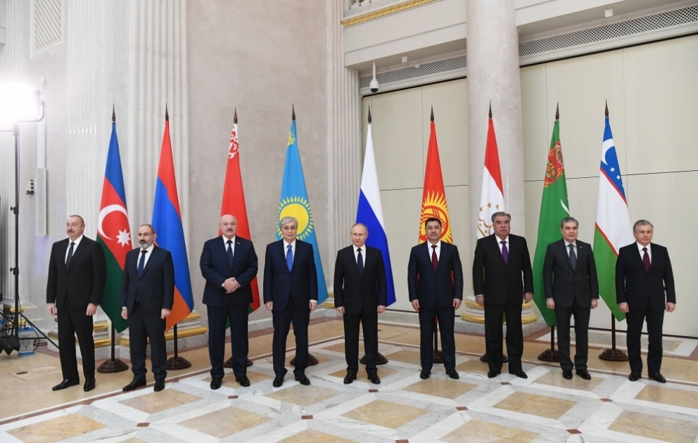 Informelles Treffen der Staatsoberhäupter der GUS in St. Petersburg